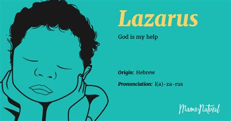 lazarus pronunciation|Name Lazarus .
